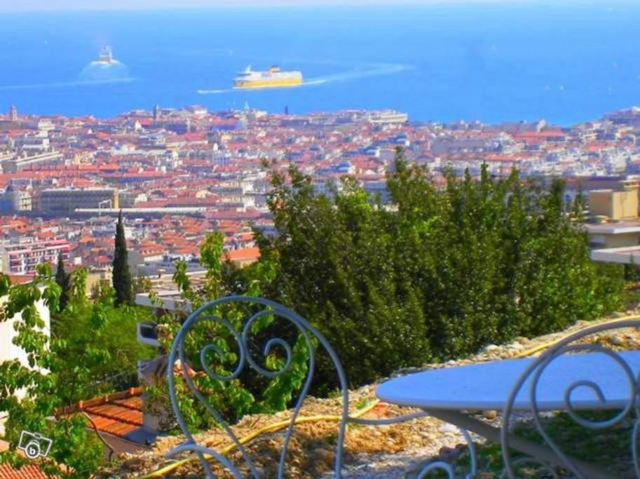 Vacance Nice Vue Mer Panoramique Esterno foto