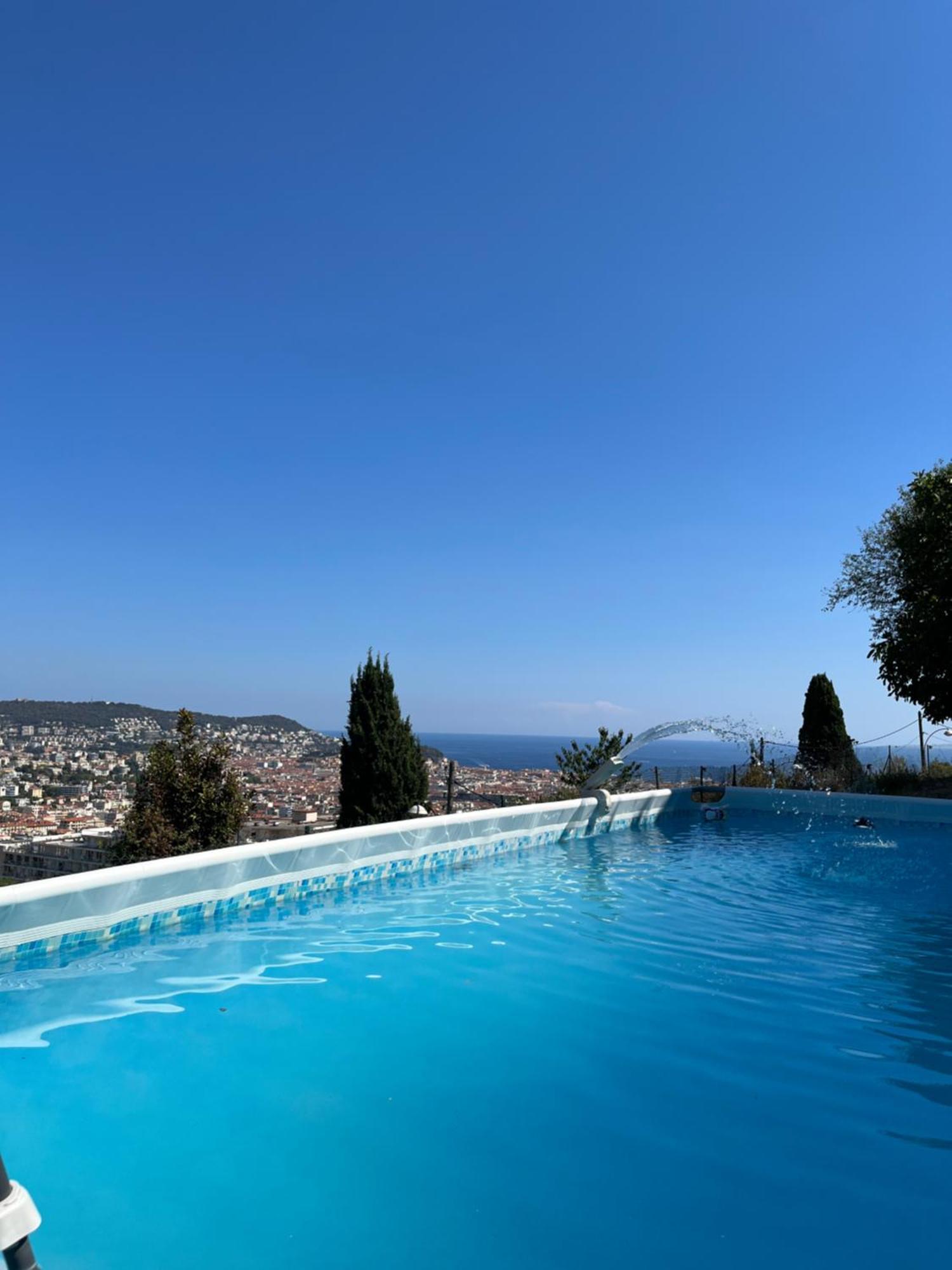 Vacance Nice Vue Mer Panoramique Esterno foto